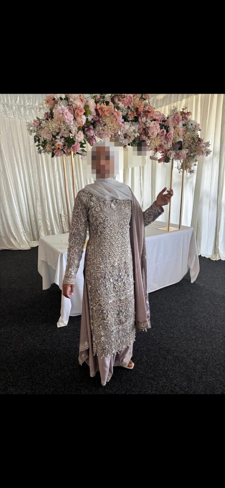 Purple Pakistani Outfit — photo 2