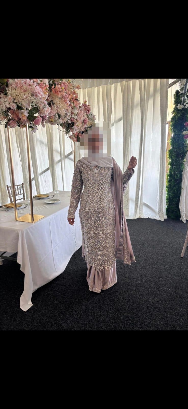 Purple Pakistani Outfit — photo 4