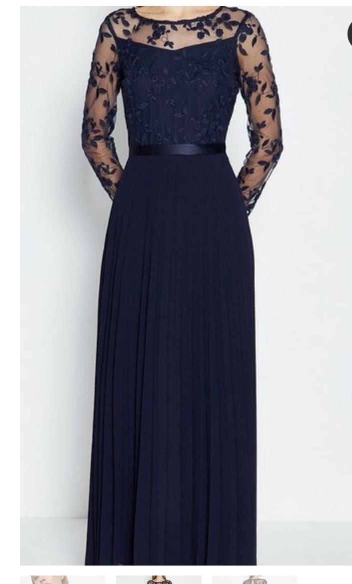 Navy dress — photo 2