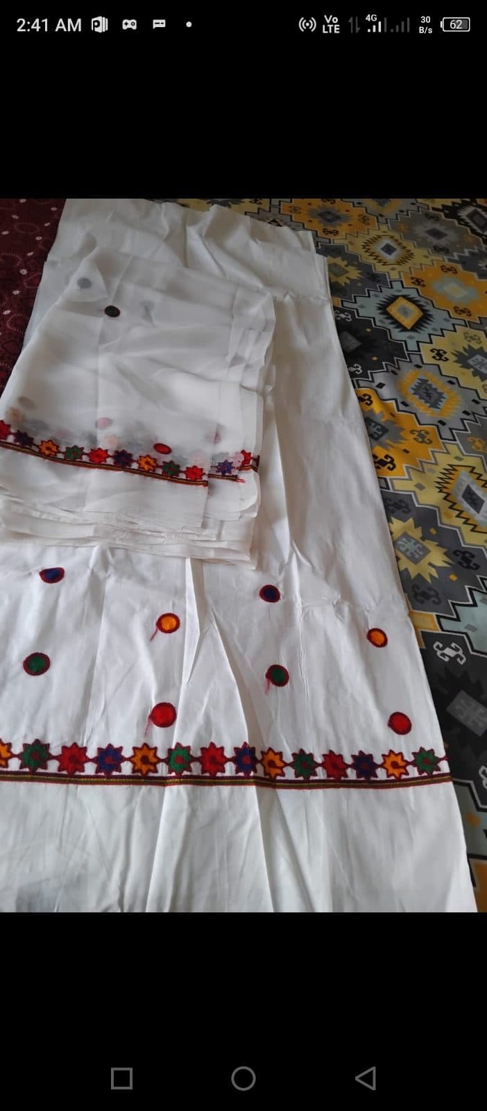 Ajrak embroided balochi style  — photo 4