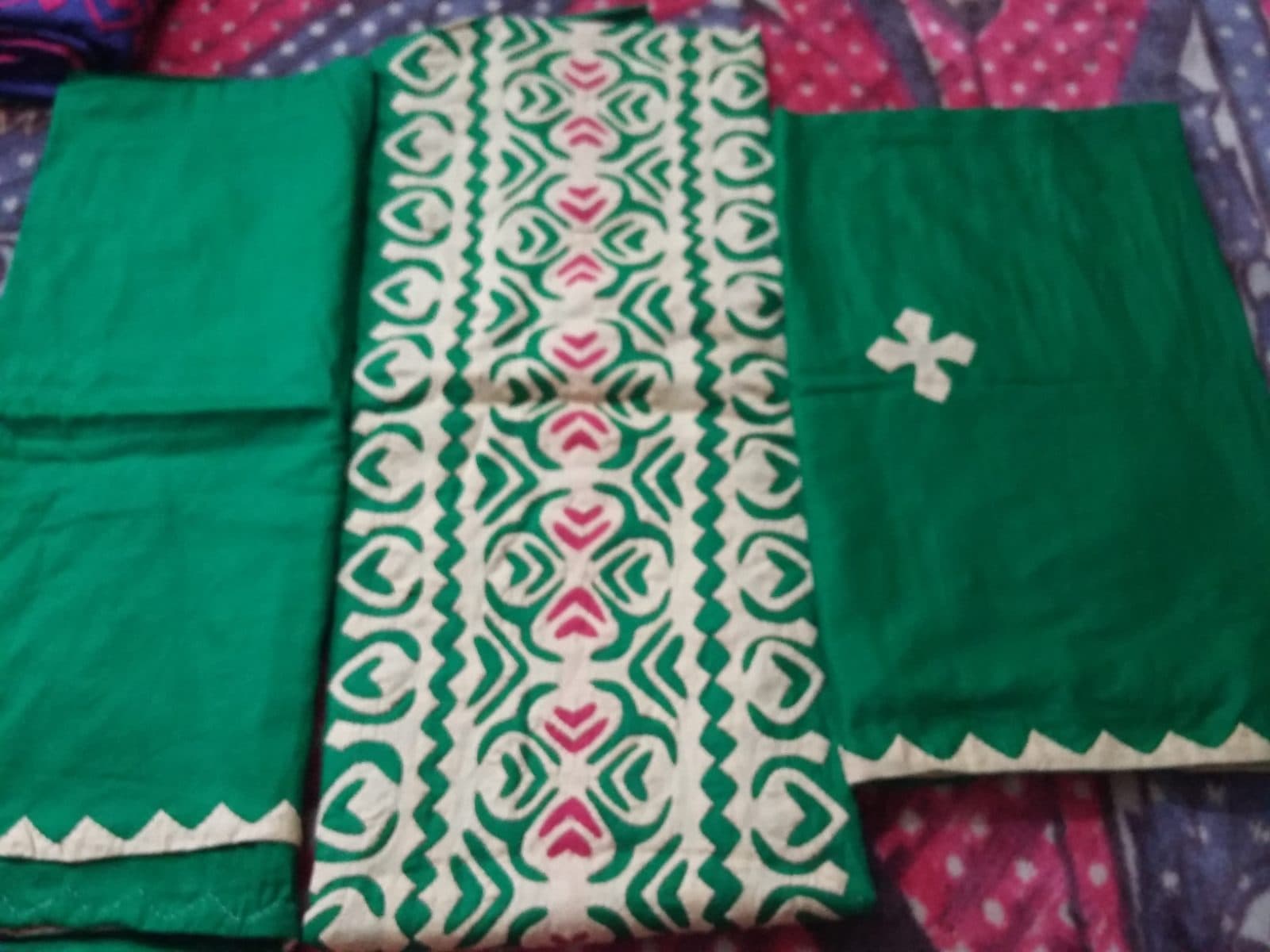 Applic/ niddle work handmade